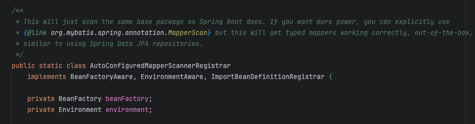 MyBatis-Plus [错误报告]: 指定scanBasePackages对于@Mapper注解扫描不生效