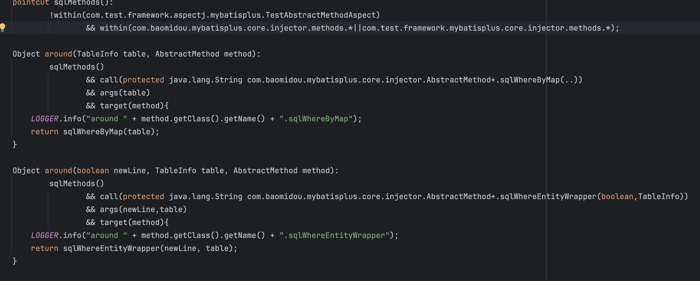 MyBatis-Plus 希望提供TableInfo和AbstractMethod的增强功能