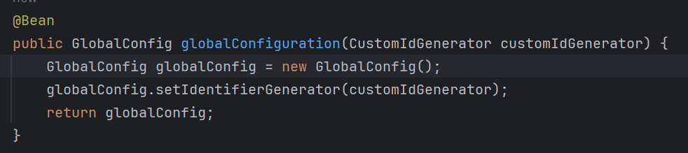 MyBatis-Plus 配置了自定义的IdentifierGenerator后，获取的还是 DefaultIdentifierGenerator