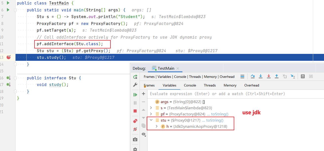 Spring Mixin created with IntroductionInterceptor results in dynamic proxy instead of CGLIB proxy