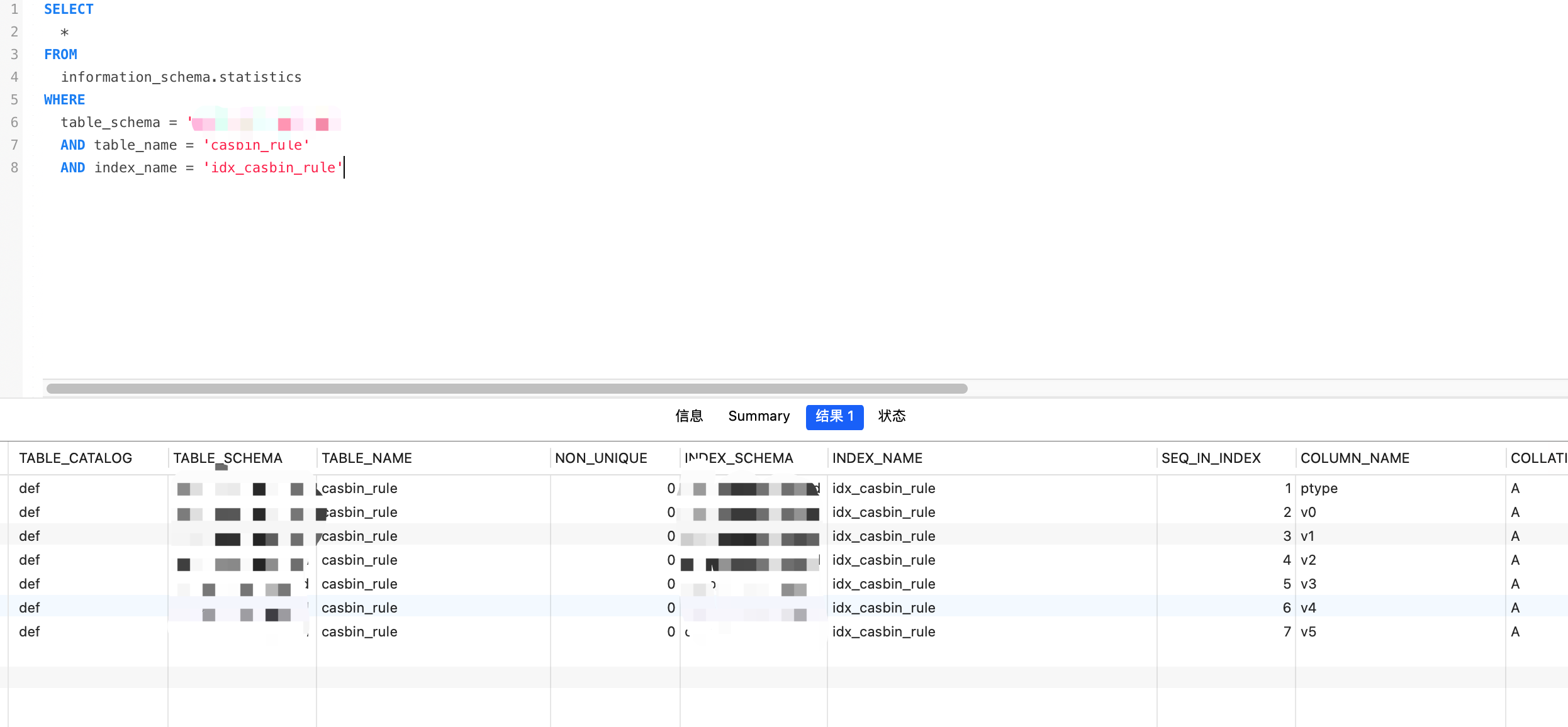 Gorm gorm的hasIndex函数获取不到阿里云PolarDB-X 2.0的表内的索引