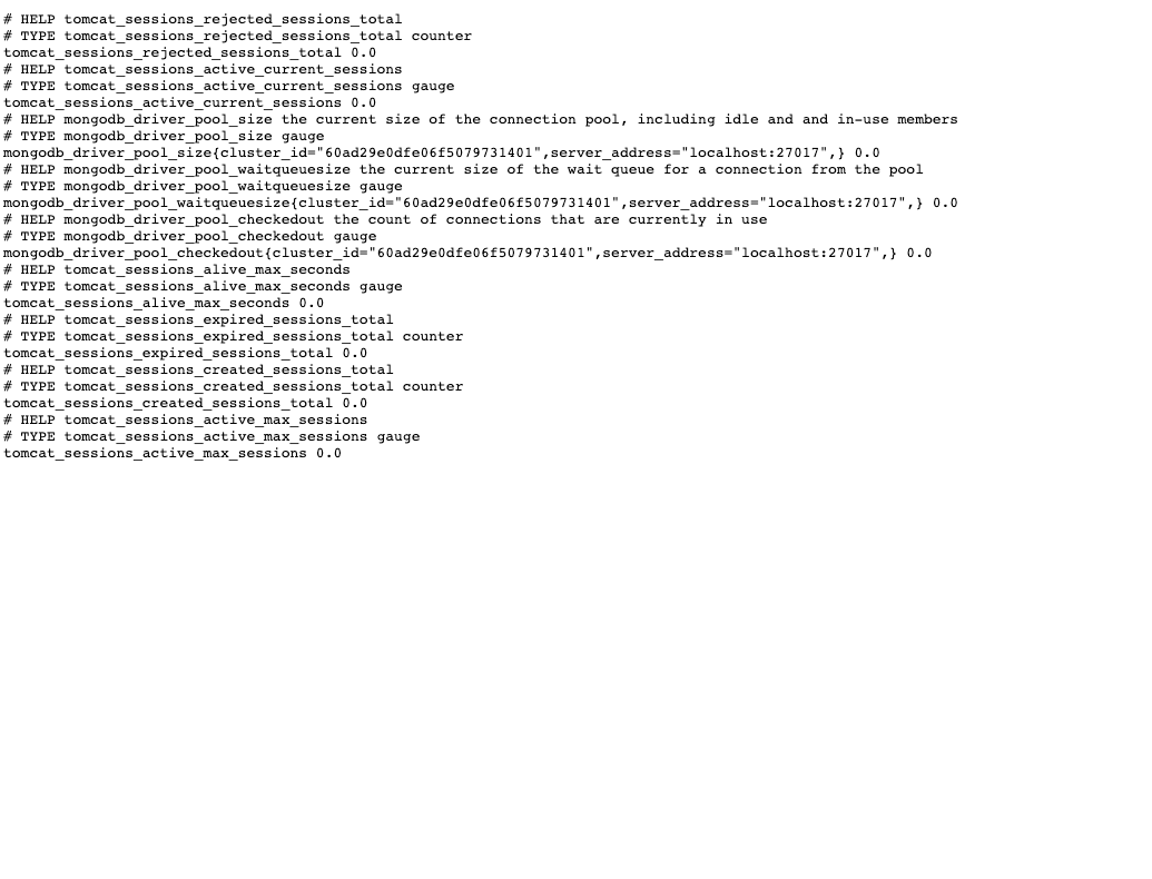 SpringBoot Problem with prometheus metrics on 2.5.0 and mongodb autostarter include