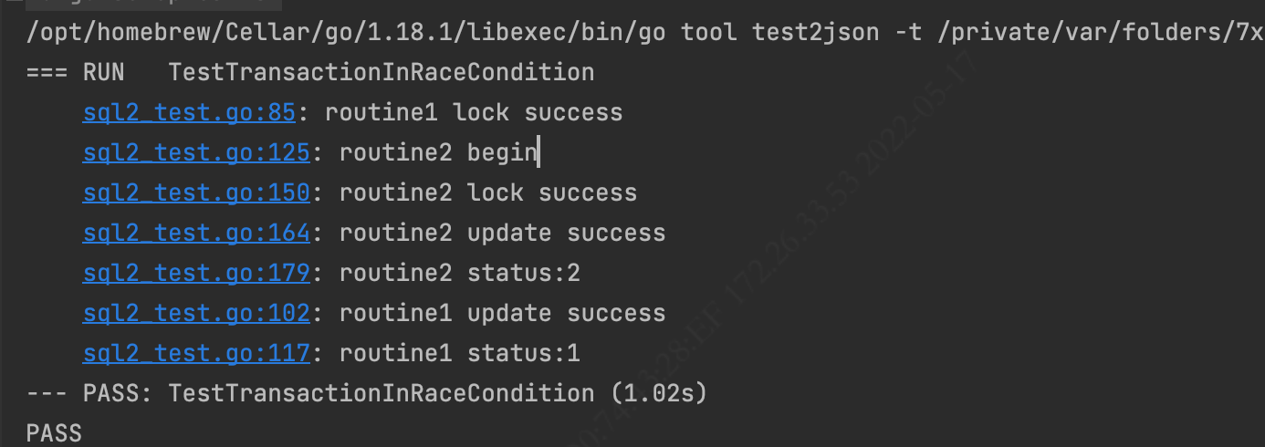 Gorm Upexpected transaction behavior in race condition
