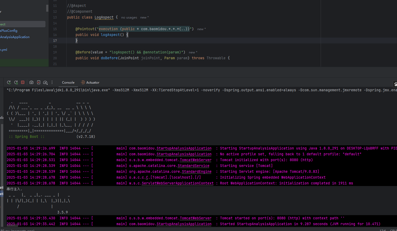MyBatis-Plus [错误报告]: 项目从3.3.2版本，升级到3.5.9版本之后，项目启动时间翻2倍