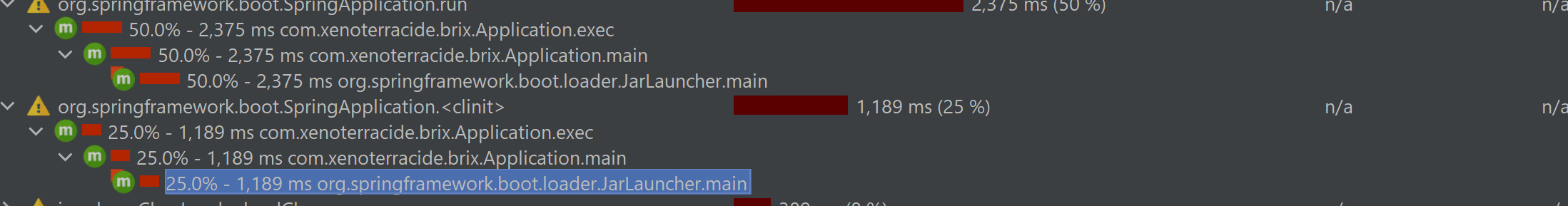 SpringBoot command line application performance issues