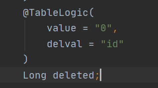MyBatis-Plus [功能改进]: 描述：与TableLogic注解搭配使用的逻辑删除功能