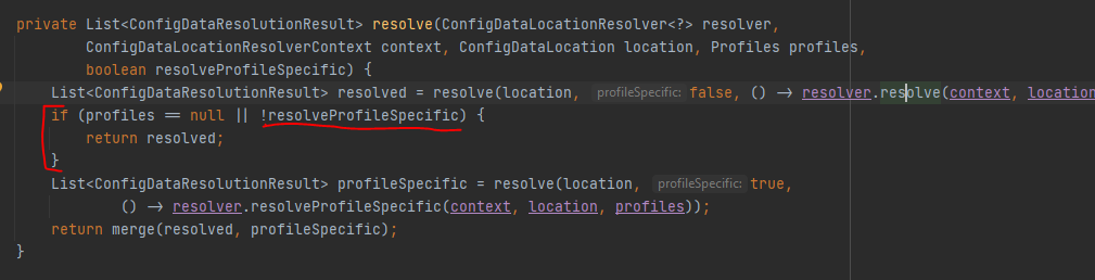 SpringBoot Profile-specific resolution should still happen when processing 'spring.config.import' properties