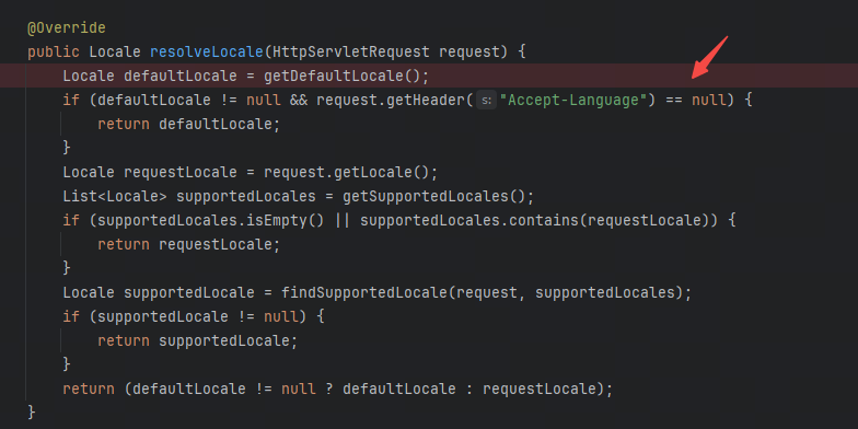 Spring When Accept-Language header is blank, the default locale should be returned
