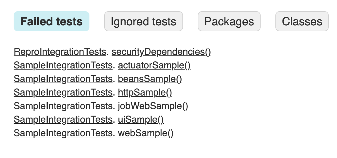 SpringBoot Avoid illegal reflective access in CLI tests