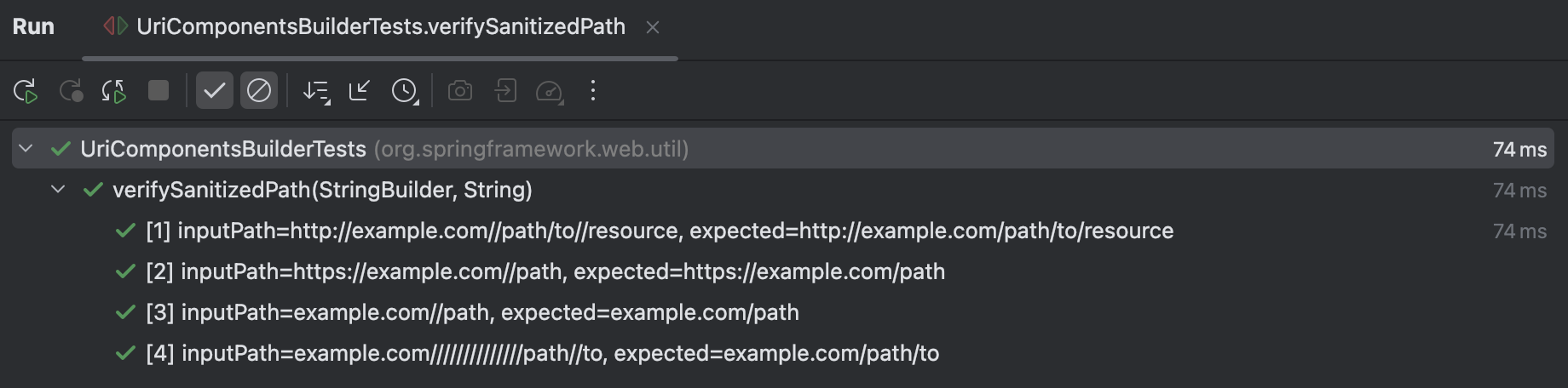 Spring fix: Ensure protocol slashes are preserved in getSanitizedPath
