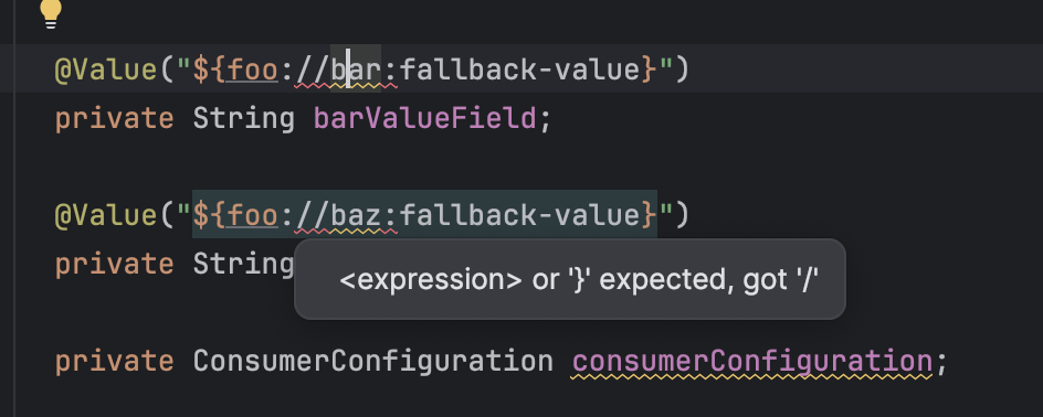 Spring Placeholder resolution no longer considers exact match before resolving the placeholder key