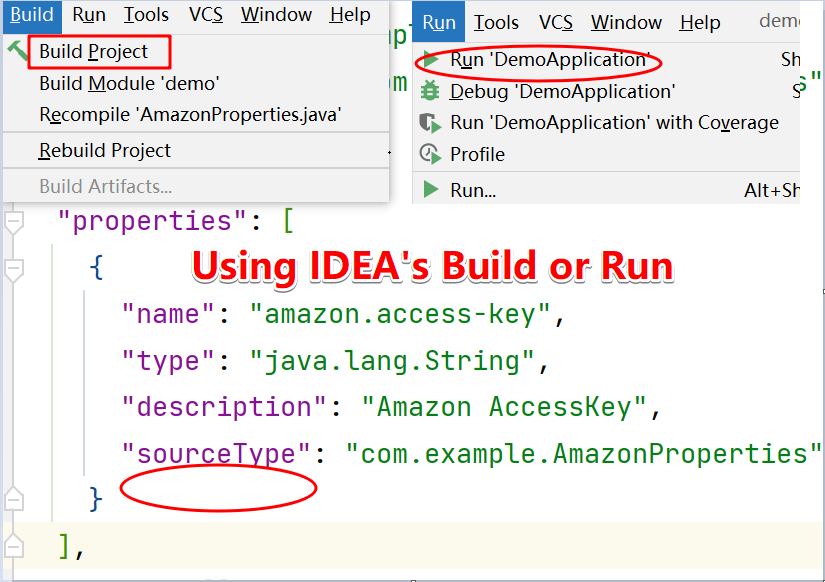 SpringBoot default values are not detected when generating metadata from IntelliJ IDEA
