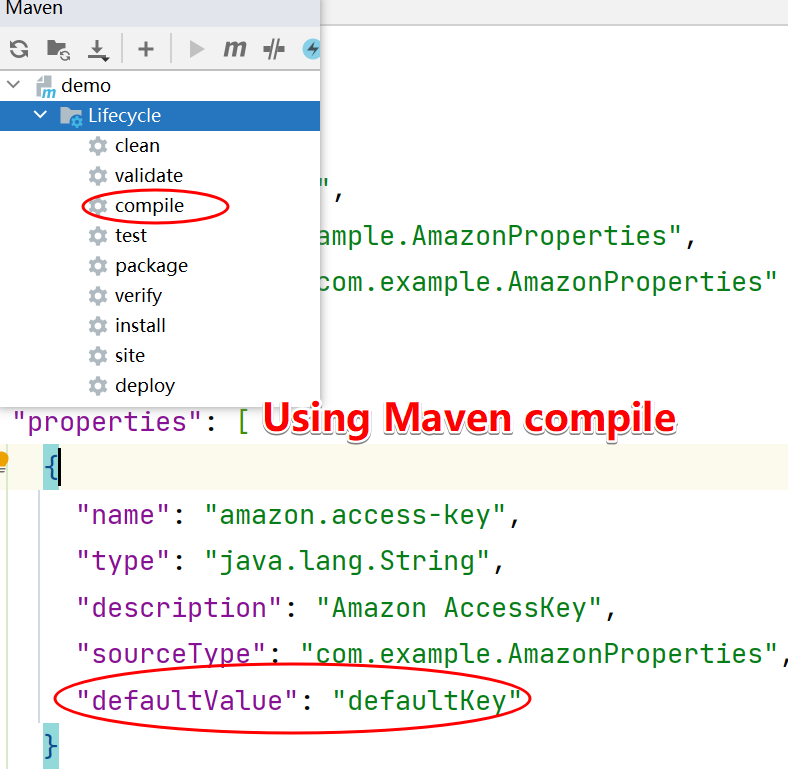SpringBoot default values are not detected when generating metadata from IntelliJ IDEA
