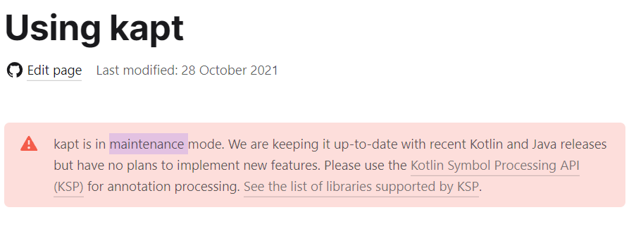 SpringBoot Kotlin Symbol Processing(ksp) Support