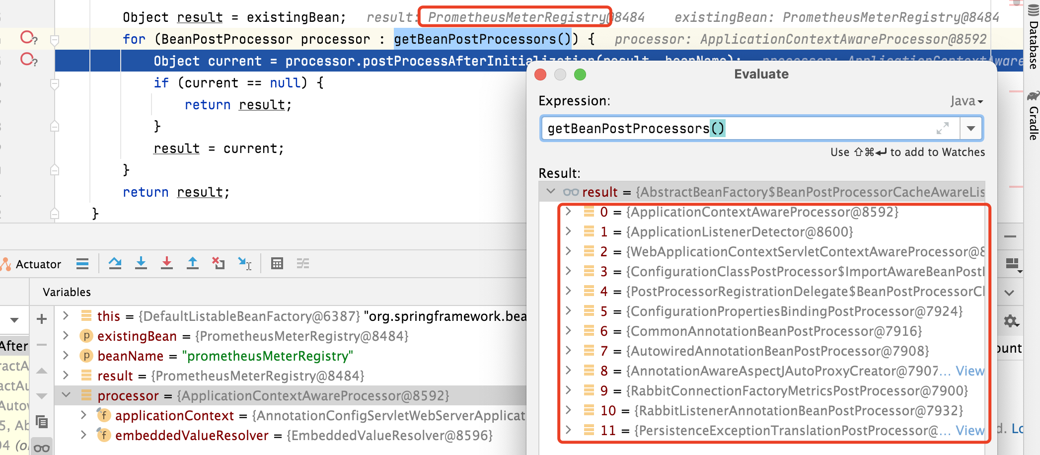 SpringBoot Spring boot 2.5.5 upgrade 2.6.0 /actuator/prometheus path found missing (jvm_) related information