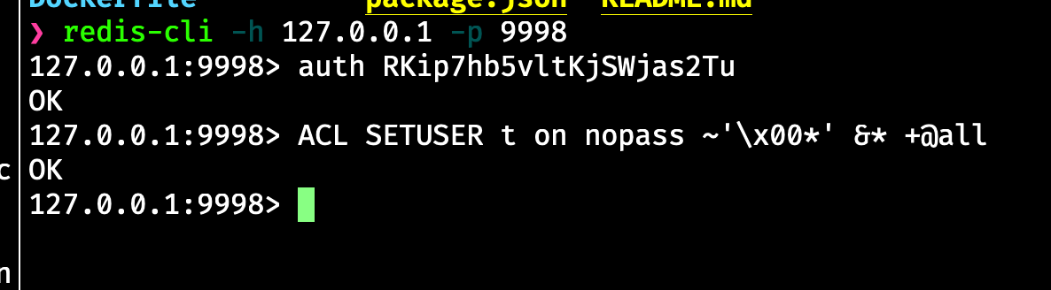 Redis [NEW] allow set binary prefix for acl
