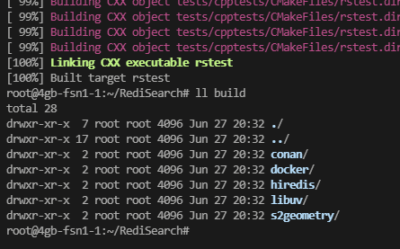 Redis unable to install RediSearch on Ubuntu 22