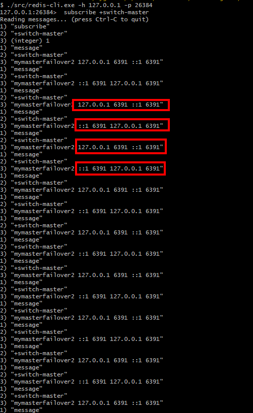 Redis [BUG] When IPv4 and IPv6 coexist, active/standby switching in sentinel mode fails.