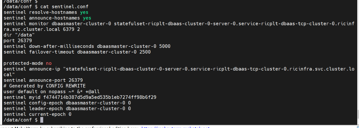 Redis [BUG] Sentinel failover does not happen when node went down
