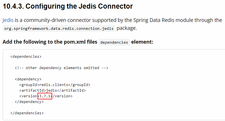 SpringBoot The following method did not exist:      redis.clients.jedis.JedisPoolConfig.setMaxWait(Ljava/time/Duration;)V