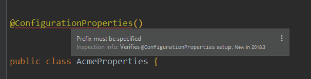SpringBoot Spring boot features document have a problem