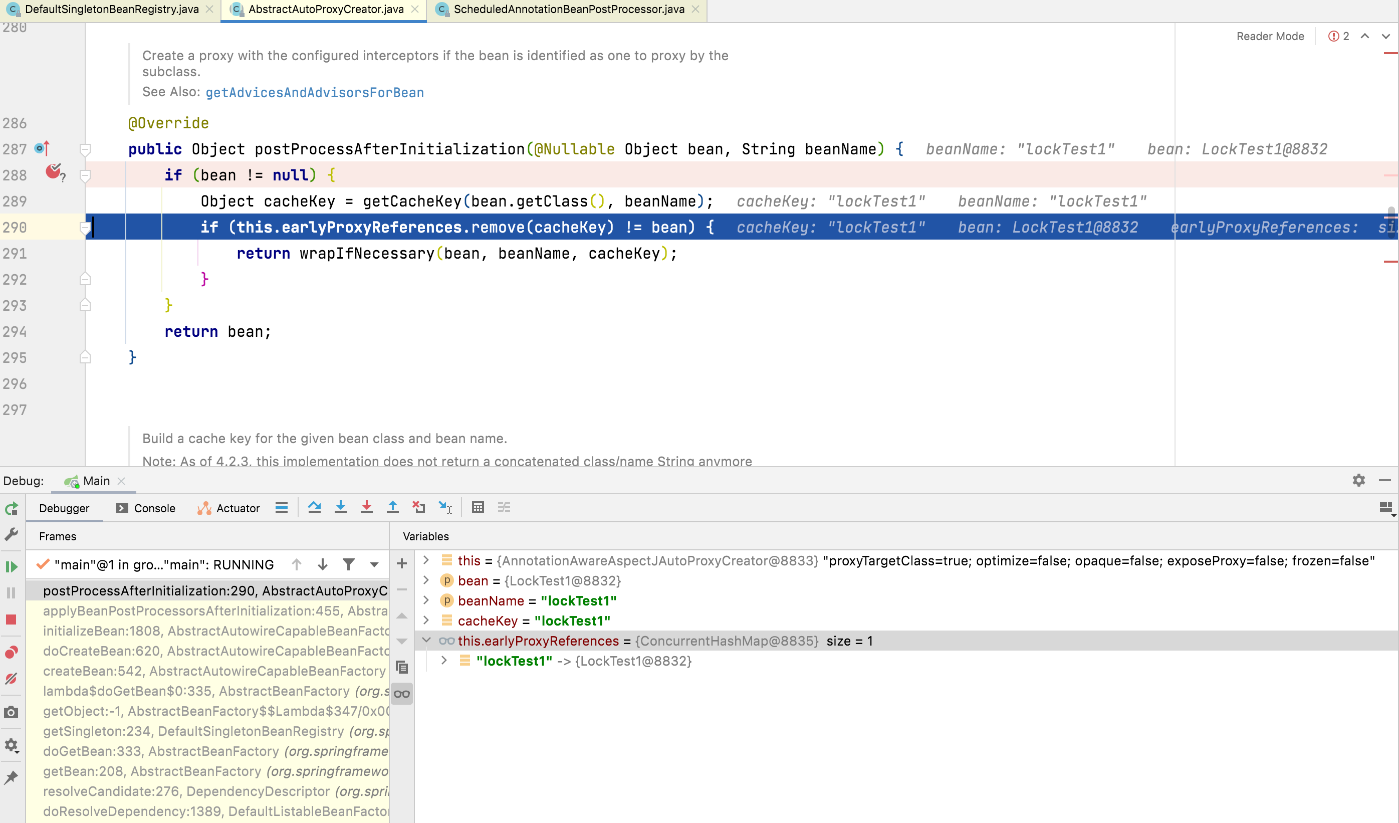 SpringBoot AOP failure when circular reference and @Scheduled springboot 2.6.2