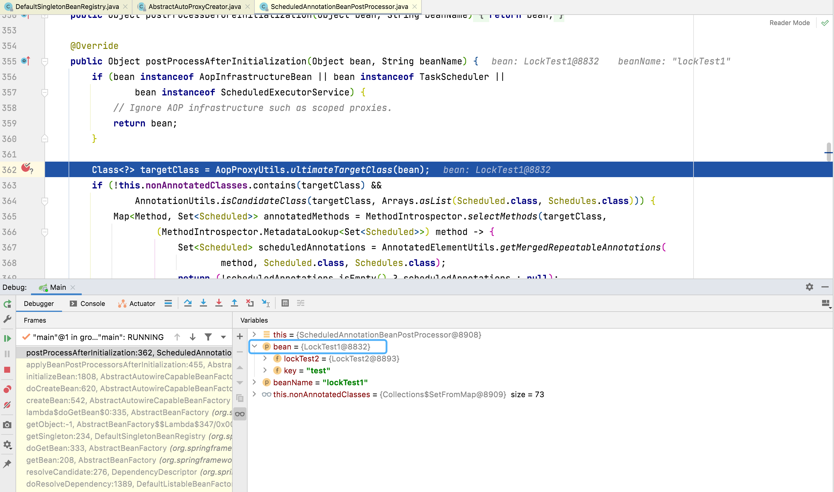 SpringBoot AOP failure when circular reference and @Scheduled springboot 2.6.2