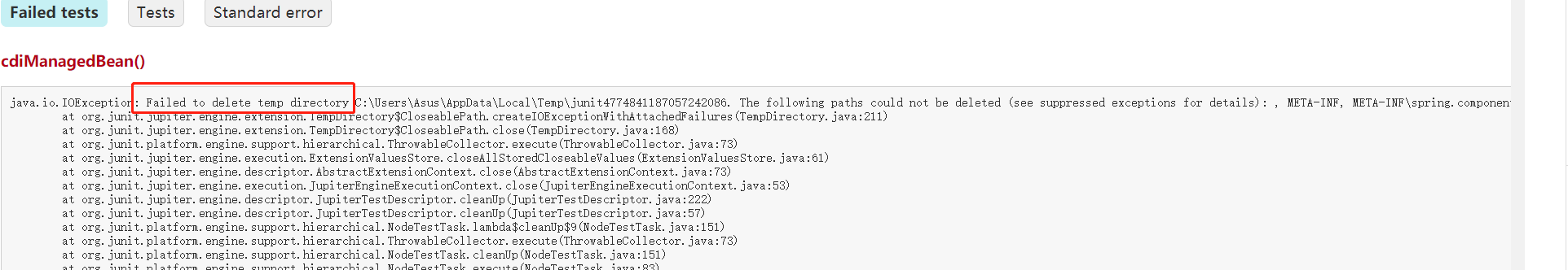 Spring Gradle build fails on MS Windows