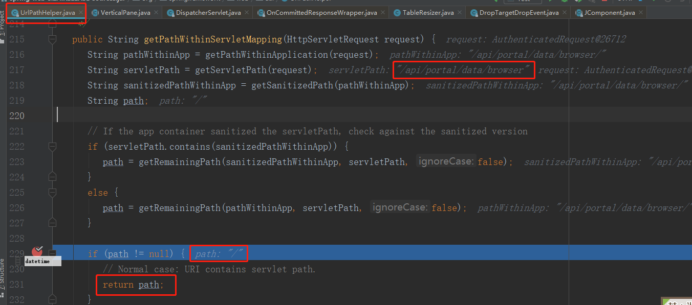 Spring UrI path error on websphere liberty(runtimes-wlp-javaee8)