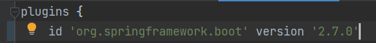 SpringBoot Spring Boot 2.7.0 version does not DI at complie time in Gradle