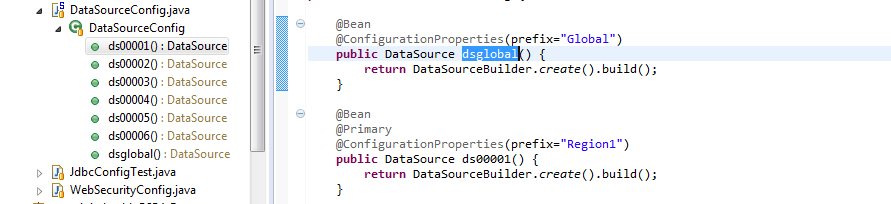 SpringBoot Improve documentation showing how to use two different databases