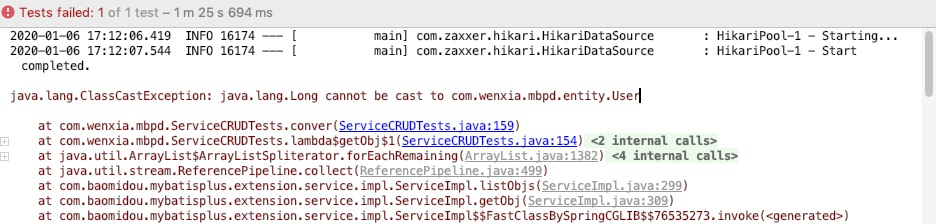 MyBatis-Plus 关于ServiceImpl的getObj方法