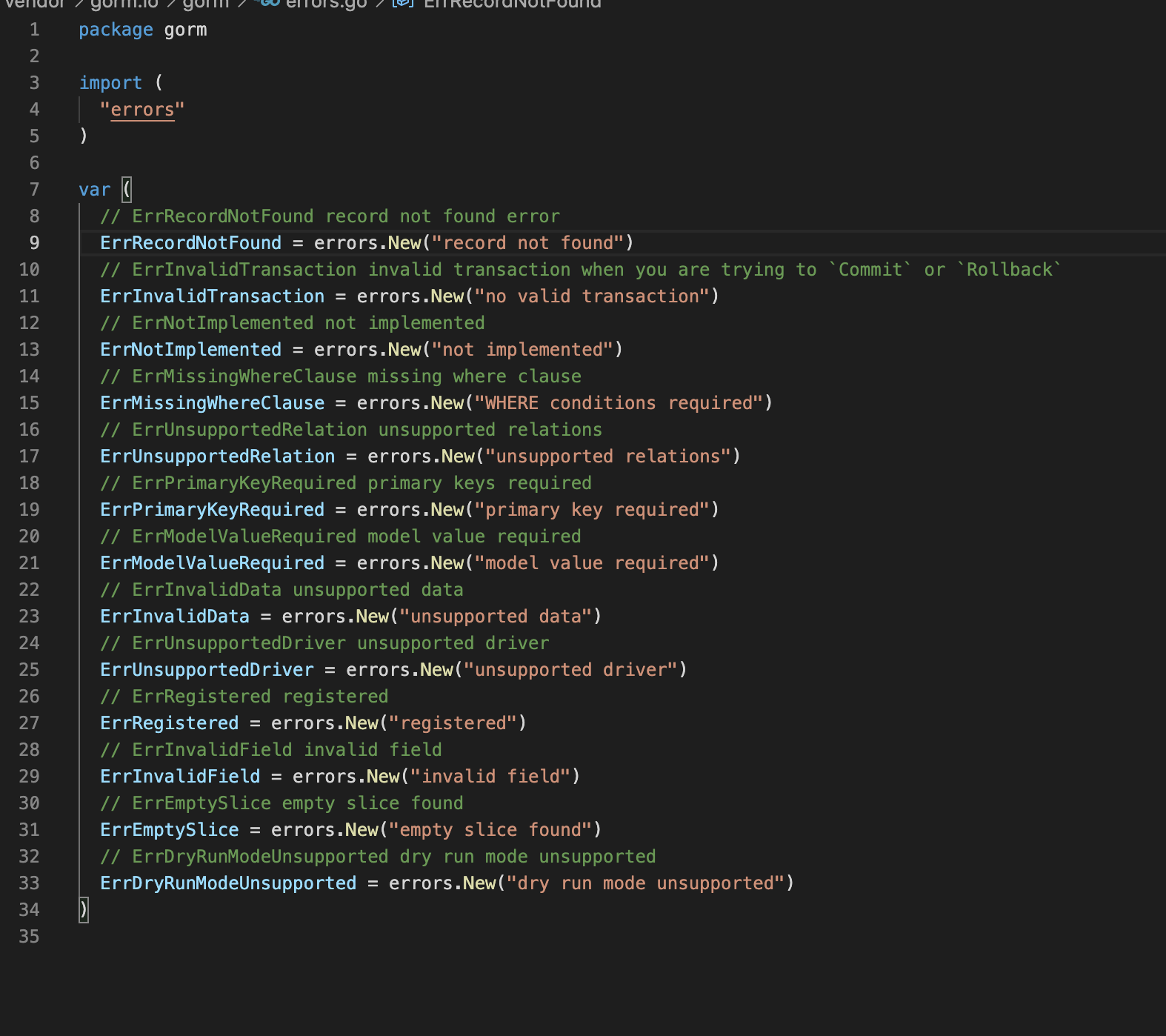 Gorm POSTGRES How to check if error type is DUPLICATE KEY