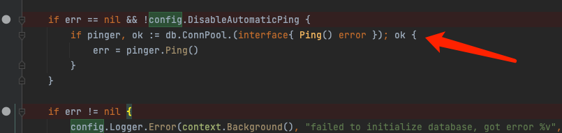 Gorm prepareStmt is not support for ping function
