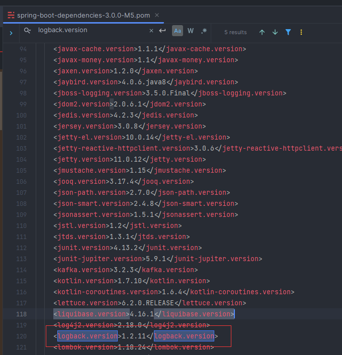SpringBoot Upgrade logback to support Jakarta