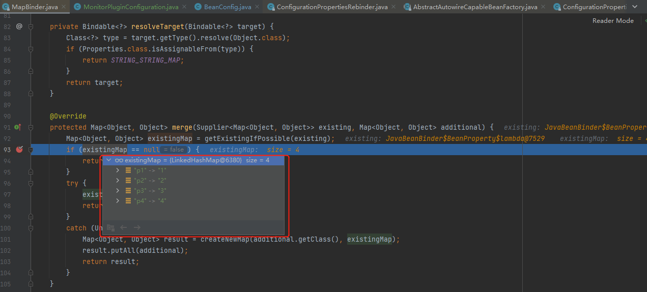 SpringBoot The org.springframework.boot.context.properties.bind.MapBinder#merge works in wrong result by deleting the cofniguration