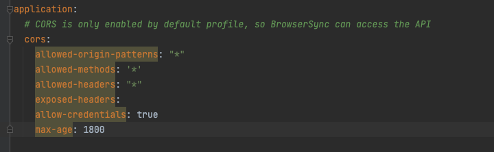 SpringBoot 2.7.4 Upgrade to 2.7.5 Cors