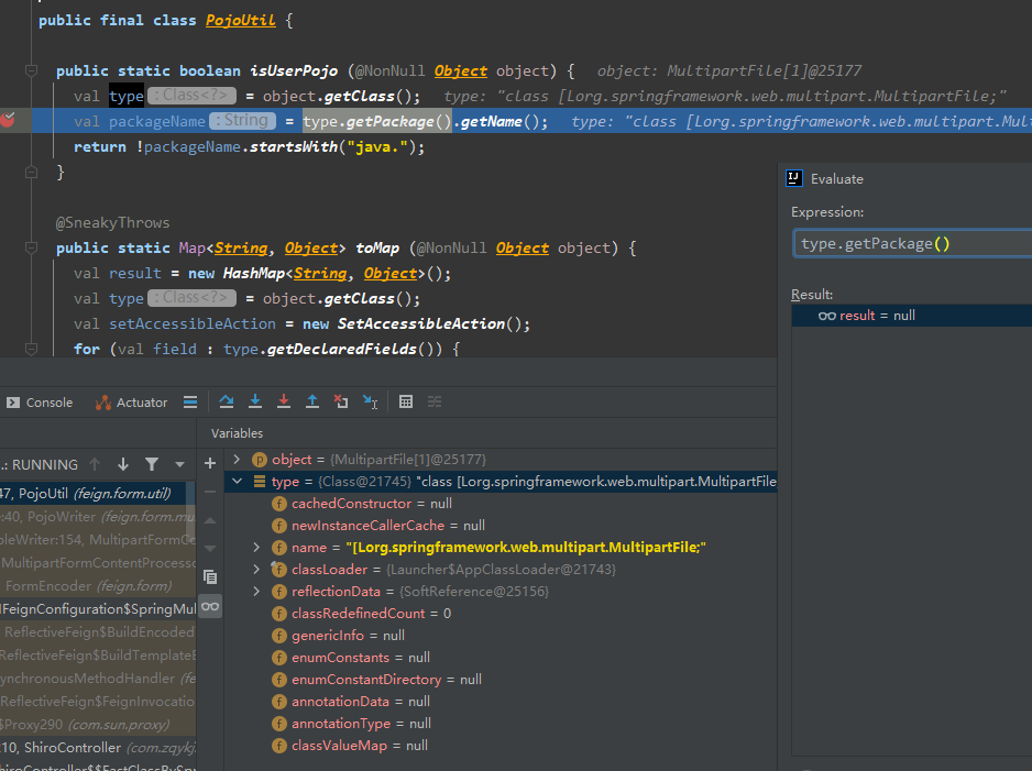 Spring Cloud Openfeign nullpointexception