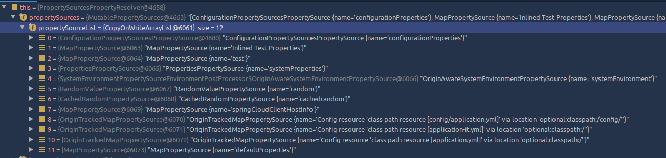 Spring Properties resolving in incorrect order during test when using @ActiveProfiles and properties file in dependent jar