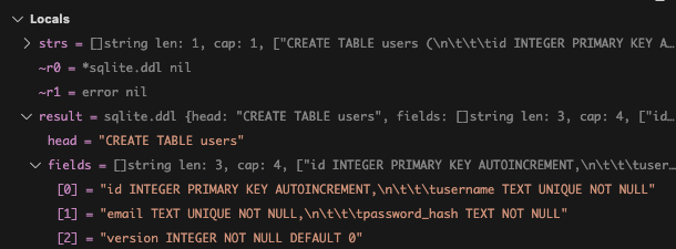 Gorm parseDDL cannot process fields properly