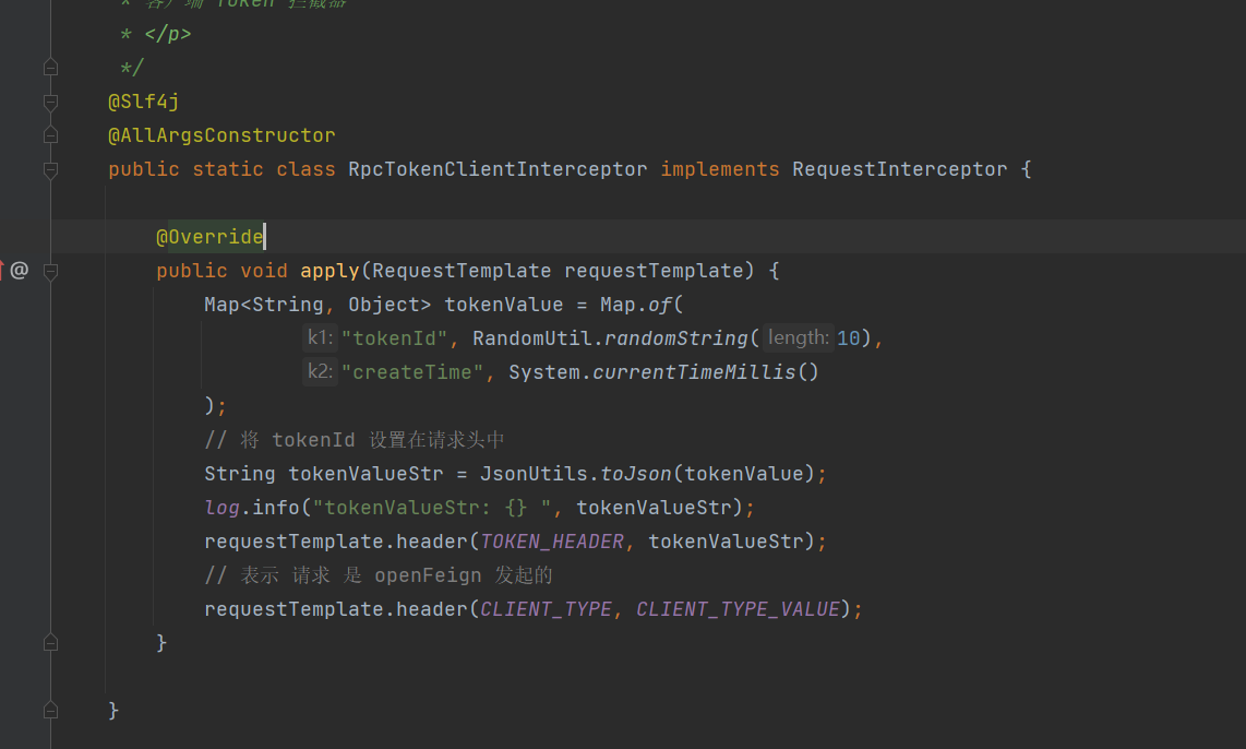 Spring Cloud Openfeign spring cloud 2021.0.2 openfeign RequestInterceptor sets the request header and loses some strings