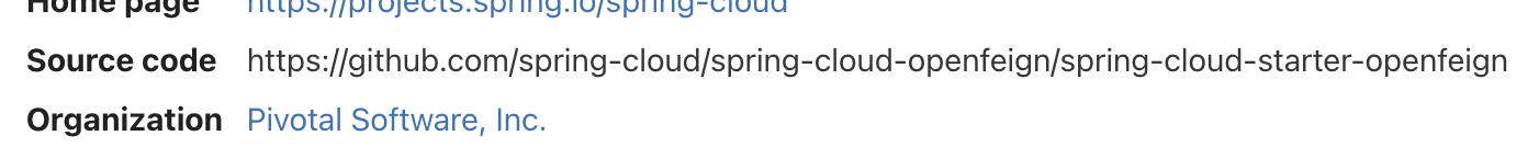 Spring Cloud Openfeign 
