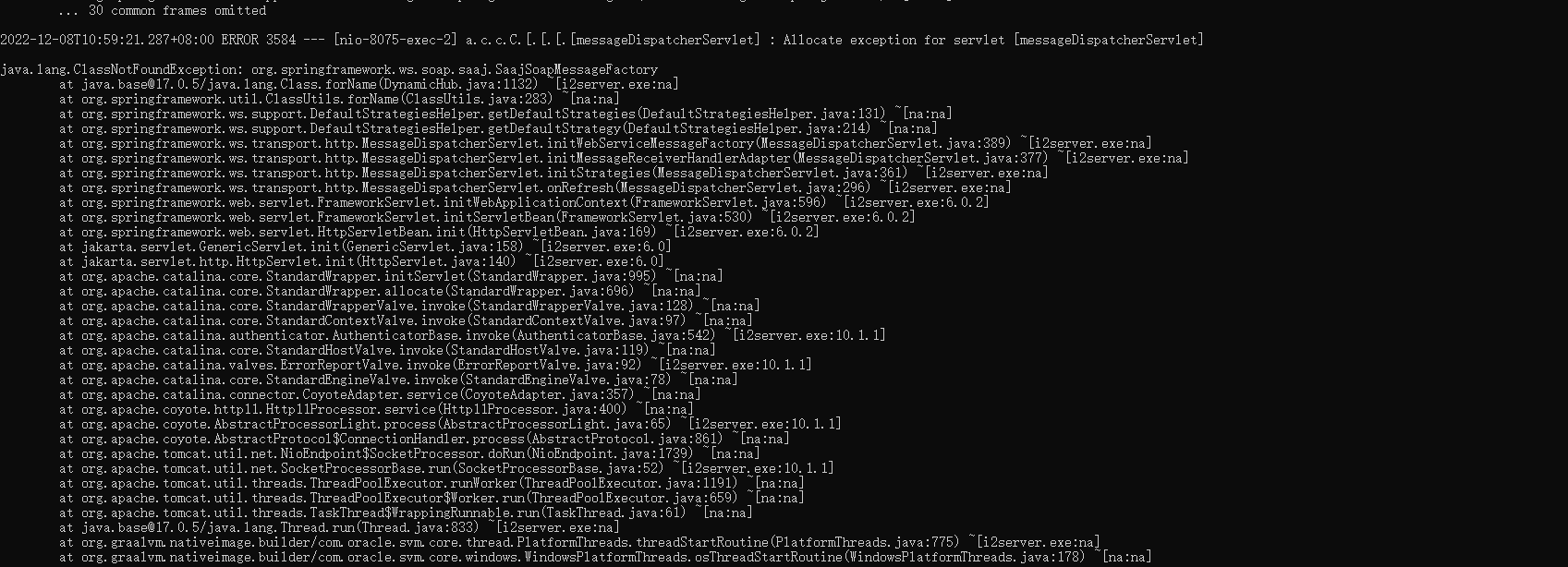 SpringBoot websercice soap 