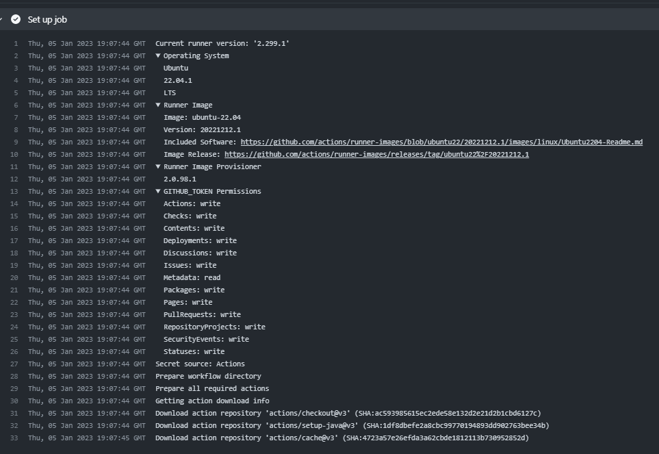 SpringBoot The build-image goal for the spring-boot-maven-plugin used to work without any issues inside the GitHub Actions.   The image was executed successfully after loading the self-signed certificate.  The build has failed suddenly and received the below error message.    The paketo build pack used is 5.22.0.   Is there any fix available, how to install or copy the certificate inside the Github Actions.