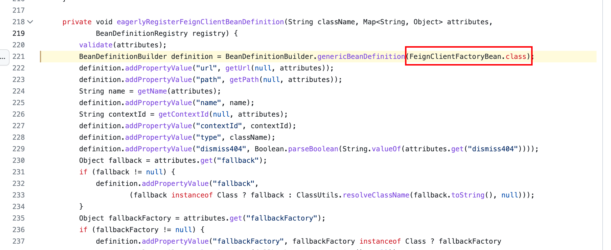 Spring Cloud Openfeign spring.cloud.openfeign.lazy-attributes-resolution=false seems to mess up @ConditionalOnMissingBean