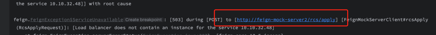 Spring Cloud Openfeign When I use a custom inheritance FeignBlockingLoadBalancerClient client, complains can't find the instance