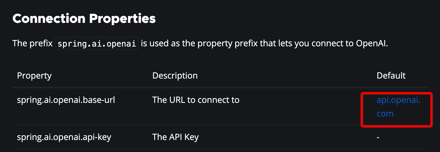 Spring-ai Fix:base-url Error in openai-embeddings.adoc