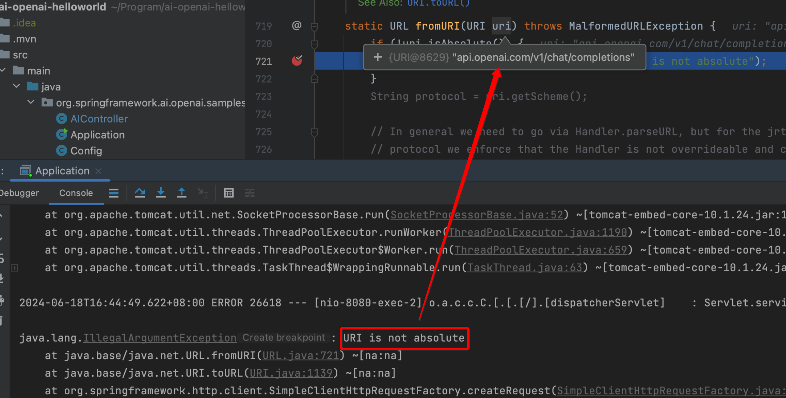 Spring-ai Fix:base-url Error in openai-embeddings.adoc
