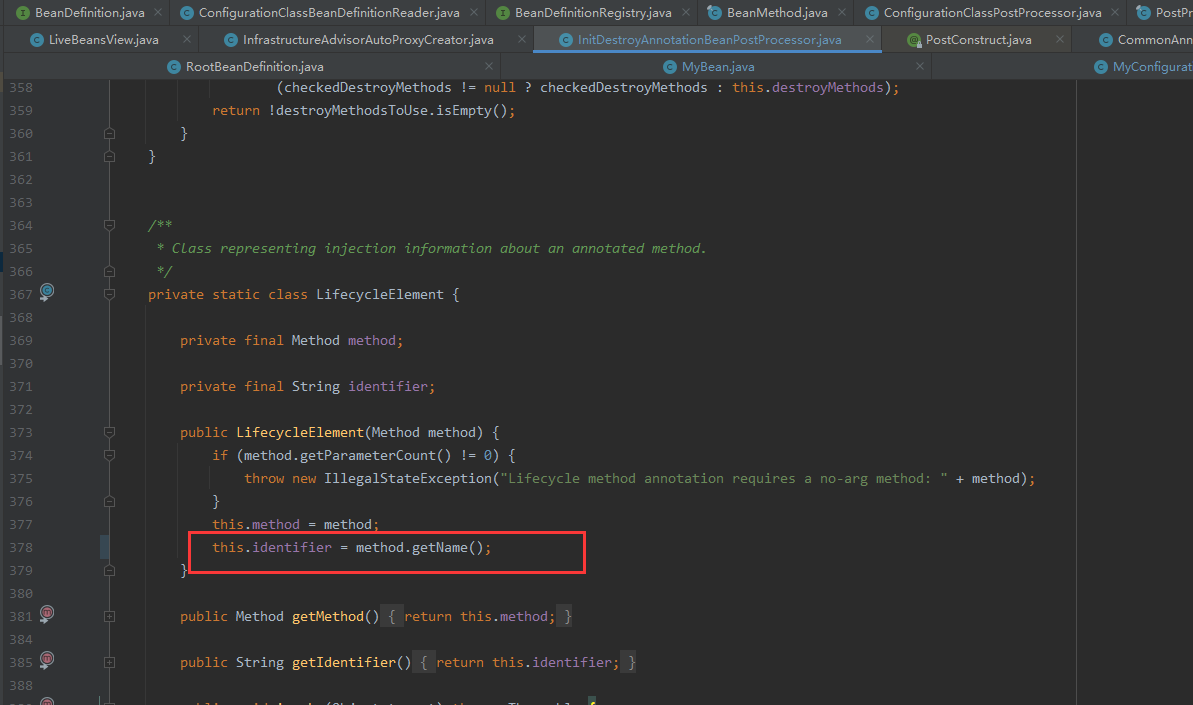Spring Private init/destroy method may be invoked twice