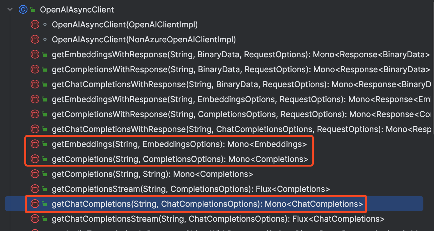 Spring-ai Support async call by return Mono<ChatResponse>